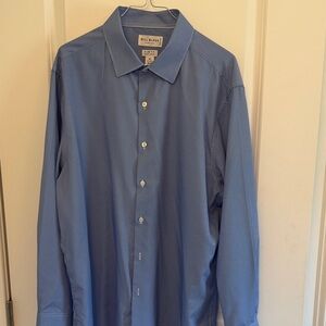 Bill Blass Classic Blue Dress Shirt for Men